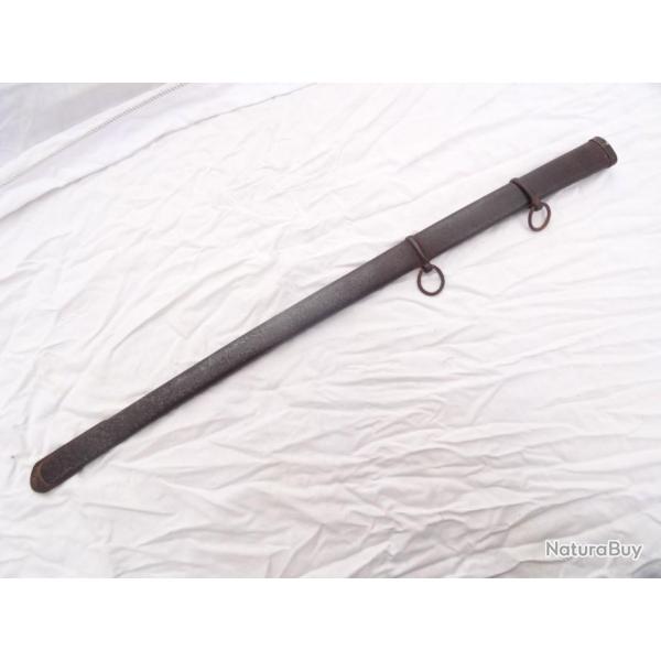 J 81) rare fourreau de sabre japonais