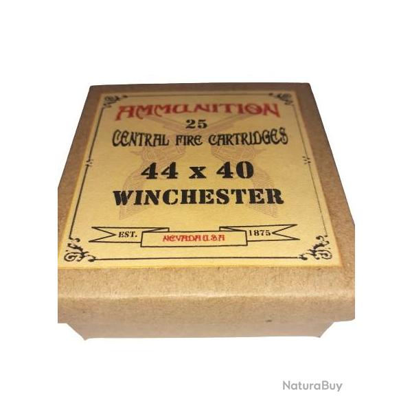 44 x 40 Winchester: Reproduction boite cartouches (vide) AM 9860613