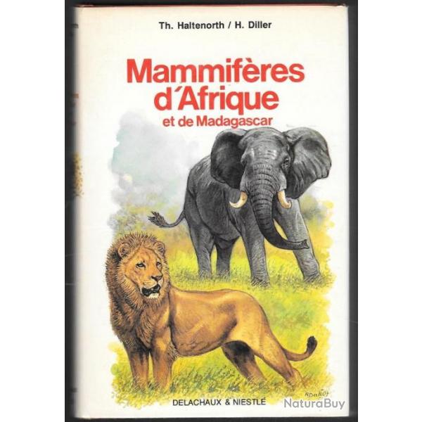 MAMMIFERES D'AFRIQUE ET DE MADAGASCAR. - HALTERNORTH TH / DILLER H. - 1985