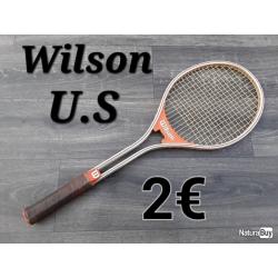 Raquette de tennis collector Wilson USA - Jimmy Connors RALLY