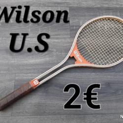 Raquette de tennis collector Wilson USA - Jimmy Connors RALLY
