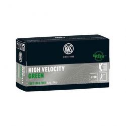 RWS 22 LR High Velocity Green 1.6g 24gr x10 boites