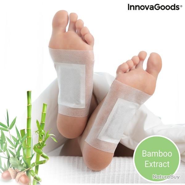 Patchs Dtoxifiants pour les pieds InnovaGoods Bamboo - 10 pices