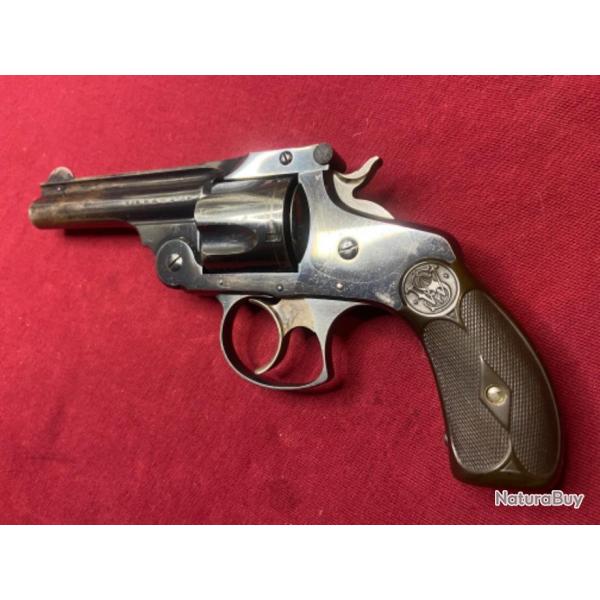 EXCEPTIONNEL SMITH & WESSON FOURTH MODEL BLEU D'ORIGINE 38SW