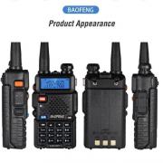 Uv-5re Uhf Vhf Radio Amateur Rechargeable Double Bande 3km Talkie Walkie