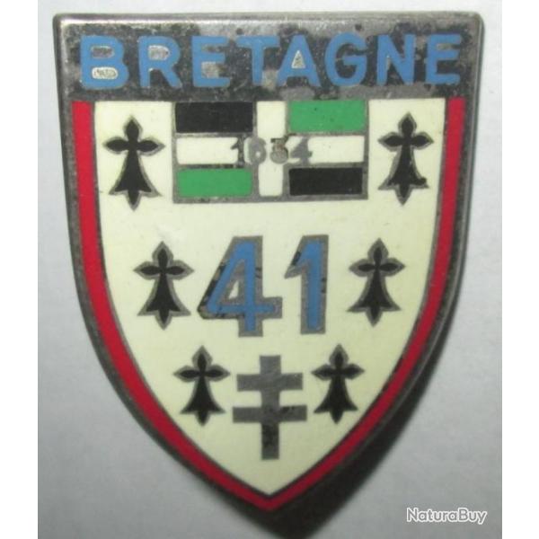 41 Rgiment d'Infanterie, BRETAGNE