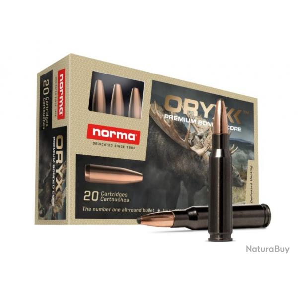 Munitions NORMA 308 WIN 165GR ORYX SILENCER x1 boite