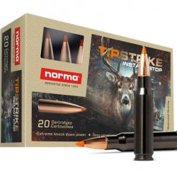 Munitions NORMA 308 WIN 11.0G 170GR TIPSTRIKE SILENCER x1 boite