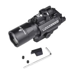 Combo Lampe 450 lm + Laser rouge