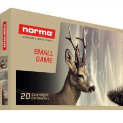 Munitions Norma .17 Rem. V-Max 1.3g 20gr x2 boites