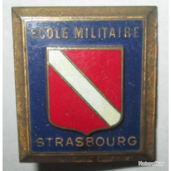 Ecole Militaire de Strasbourg, relief, dos guilloch embouti
