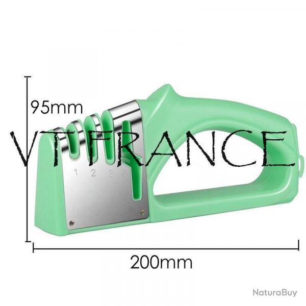 Affuteur Aiguiseur Couteau Pro, Couleur: Vert