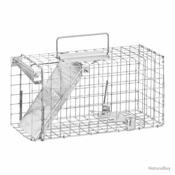 Cage piège piège à animaux piège à nuisibles (taille : 350 x 170 x 200 mm,  mailles : 25 x 25 mm, ac - Pièges cages et belettières (9870213)