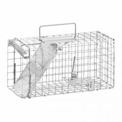Cage piège piège à animaux piège à nuisibles (taille : 350 x 170 x 200 mm, mailles : 25 x 25 mm, ac
