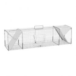 Cage piège piège à animaux piège à nuisibles (taille : 1220 x 290 x 310 mm, mailles : 25x25 mm, aci