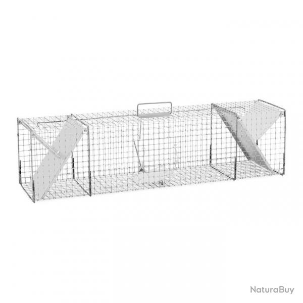 Cage pige pige  animaux pige  nuisibles (taille : 1220 x 290 x 310 mm, mailles : 25x25 mm, aci