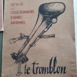 Revue Le Tromblon armes anciennes