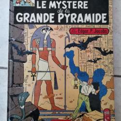 BD Le Mystère de la Grande Pyramide Edgar Pierre Jacobs 1982