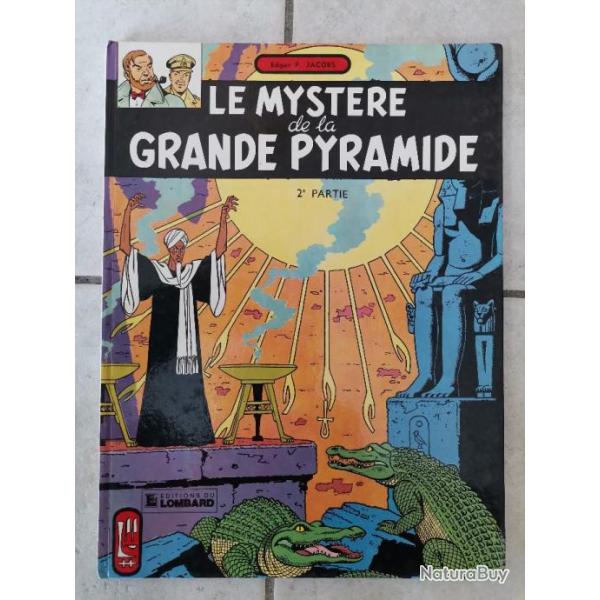 Le Mystre de la Grande Pyramide partie 2 Edgar Jacobs 1982