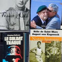Lot de 4 livres «SOLDATS DE LA SECONDE GUERRE MONDIALE » | WW2 