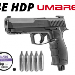 Pack Pistolet Billes caoutchouc RAM Umarex T4E HDP 50 Cal. .50 CO2 (11 joules) 1