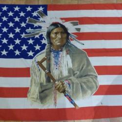 drapeau americain indien indianiste