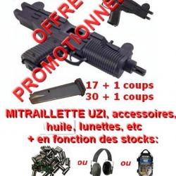 PROMO:BLOW SWAT/huile,stickers,lunettes+si stock:munitions,casque,trousse, chargeur, chargeur rapide