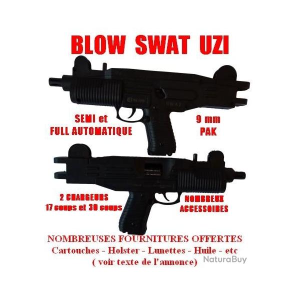 SWAT UZI/huile,holster,lunettes,stickers,munitions,casque,trousse,chargeur,chargeur rapide,bretelle