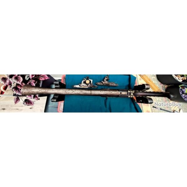 Tromblon Djezal    Silex  D 18m