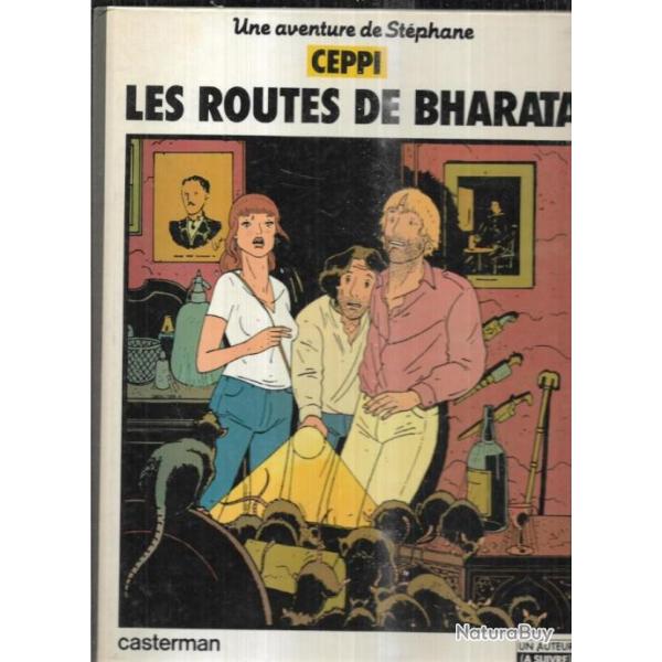 les routes de bharata une aventure de stphane par ceppi bd