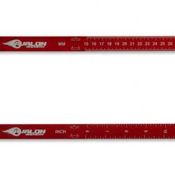 Equerre d'arc Avalon Standard en aluminium Red anodised