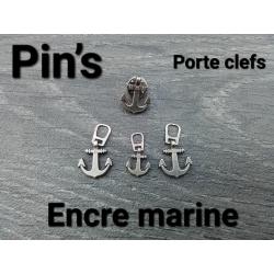 Pin's encre Marine