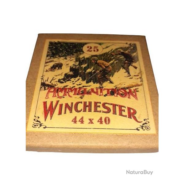 44 x 40 Winchester: Reproduction boite cartouches (vide) AM Nvada 9882078