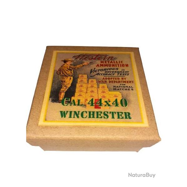 44 x 40 Winchester: Reproduction boite cartouches (vide) WMA 9882142