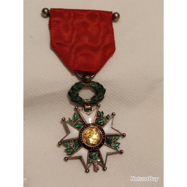 Mdaille chevalier lgion d'honneur argent diamants XIXe