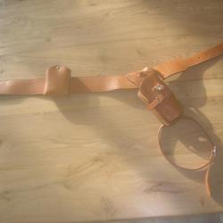 ensemble PONY d'1 holster - porte chargeur double - ceinture pour PA de grande taille type colt 1911