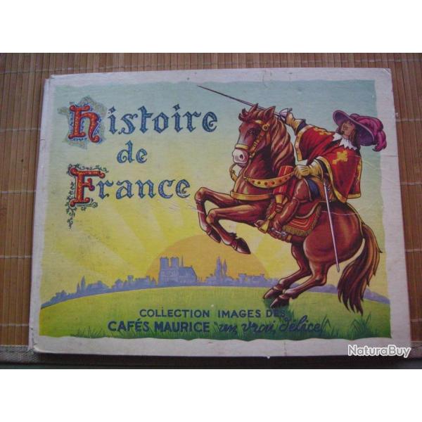 livre images vignettes histoire de france  publicite