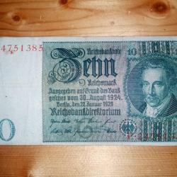 Billet de 10 Reichsmark