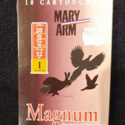 CARTOUCHES MARY ARM MAGNUM CAL20 PLOMB 1