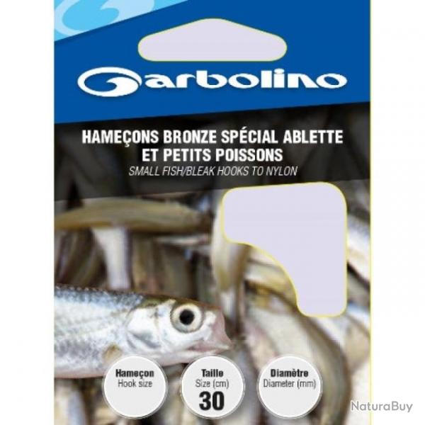 Hameon Garbolino Monts coup bronze spcial ablette et petits poissons - 16 / 10/100