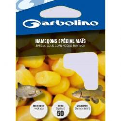 Hameçon Garbolino monté spécial maïs - 14 / 14/100