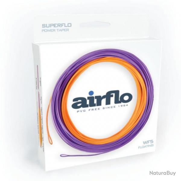 Soie de pche Airflo Superflo Power Taper - Flotteur WF3 - WF7