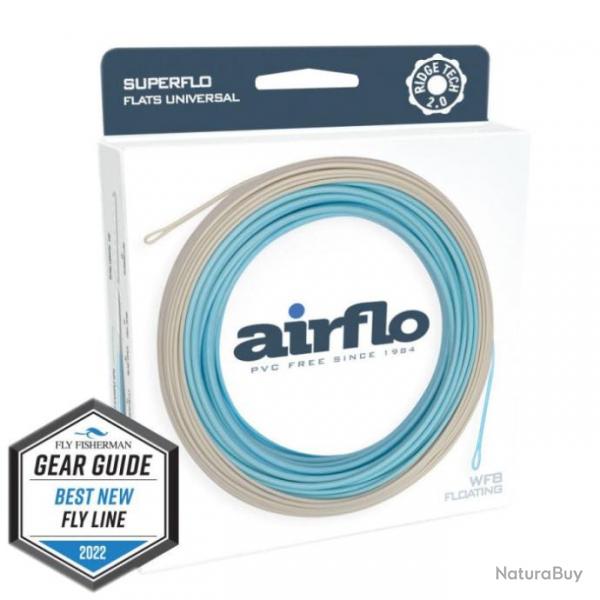 Soie de pche Airflo Flats Universal Ridge 2.0 Taper - WF6