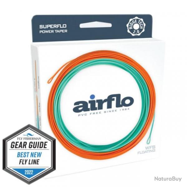 Soie de mouche flottante Airflo Ridge 2. 0 Superflo Power Taper - WF6