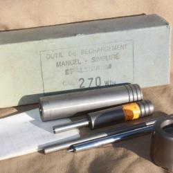Outil de rechargement manuel simplifié 270 Winchester - Spalek'arm