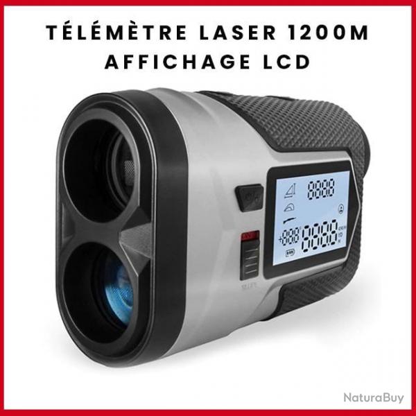 TOP ENCHERES !! TELEMETRE LASER LS-1200 AFFICHAGE LCD BATTERIE LITHIUM