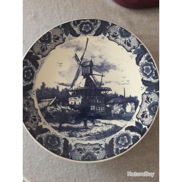 Assiette Deco Delft