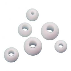 Perles arrêt teflon Garbolino pour élastiques - Par 5 - XS