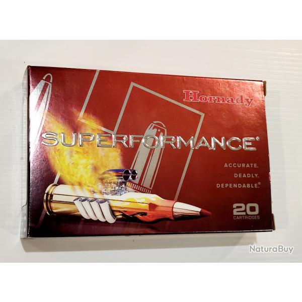 BALLES HORNADY SUPERFORMANCE 270 WIN 130g