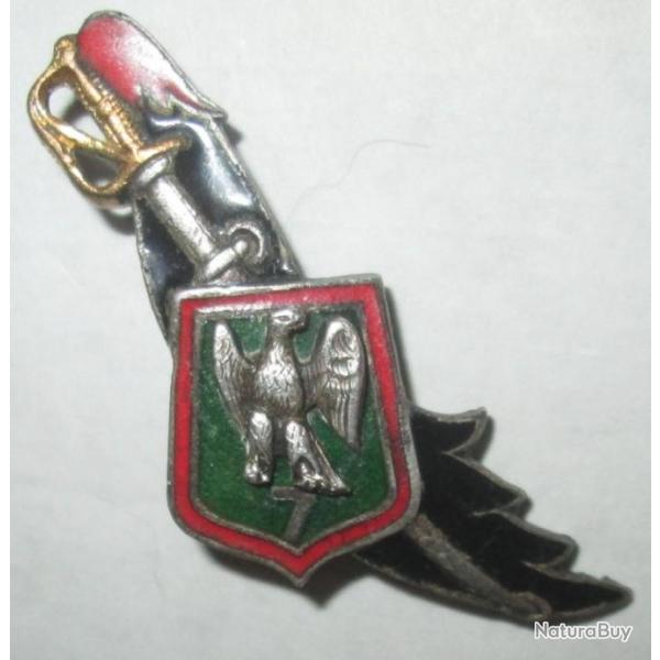 7 Rgiment de Chasseurs, mail, aigle en relief